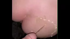 Jouer Wet and Wild: Bruna piscia a Miami Beach, sborra sul suo culo perfetto